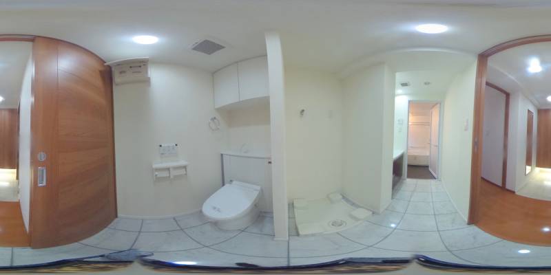 パノラマ画像トイレ