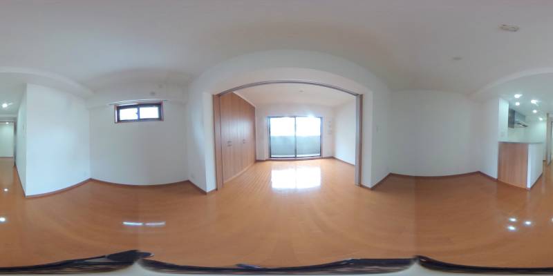 パノラマ画像リビング