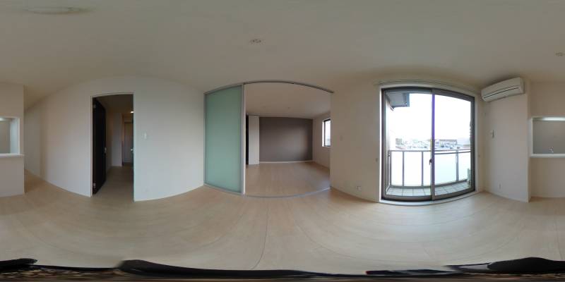 パノラマ画像リビング