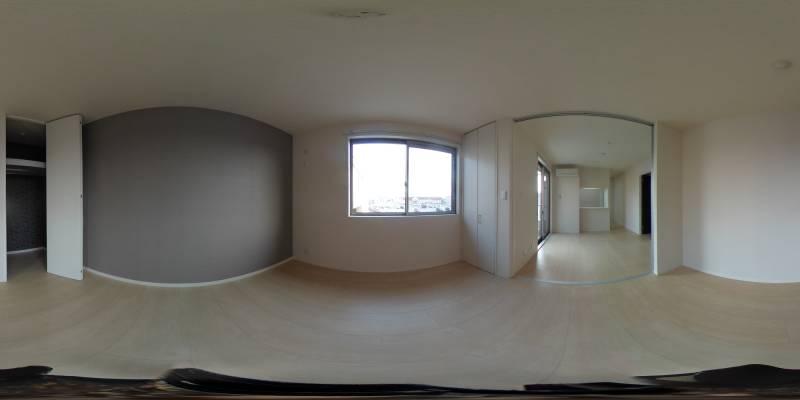 パノラマ画像洋室