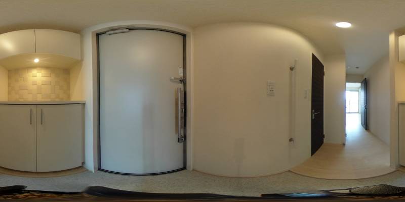 パノラマ画像玄関