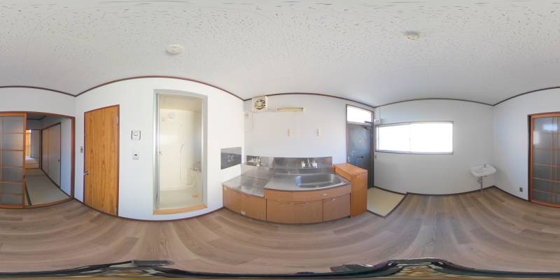 パノラマ画像リビング