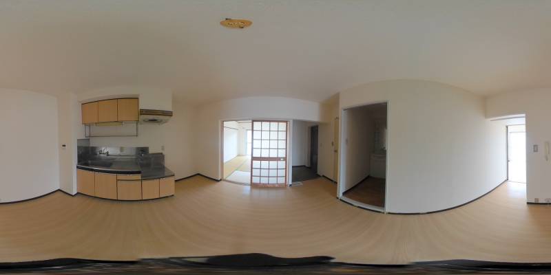 パノラマ画像リビング