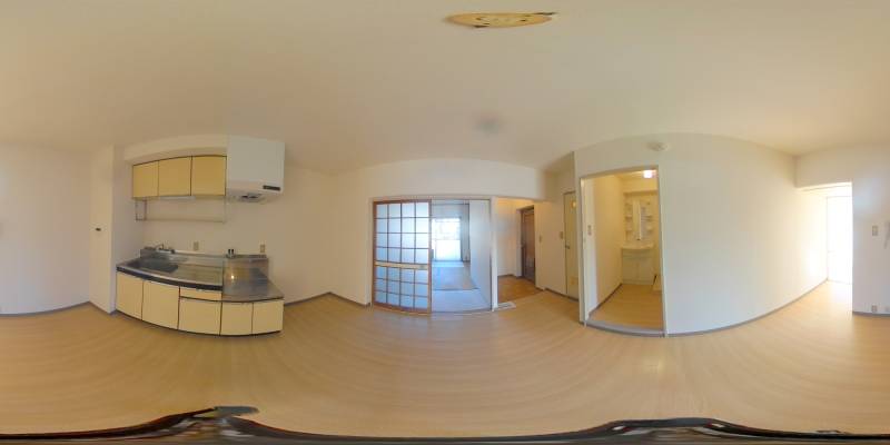 パノラマ画像リビング