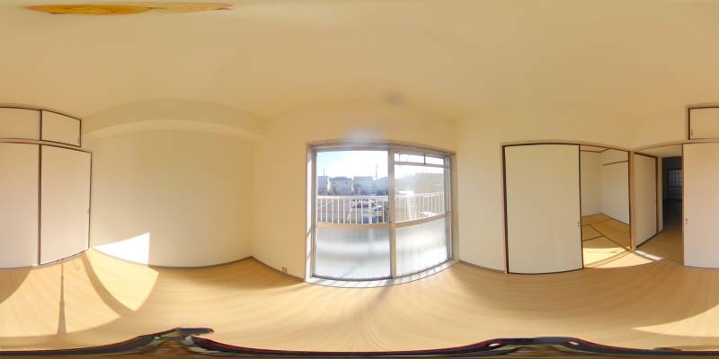 パノラマ画像洋室