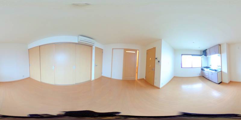 パノラマ画像リビング