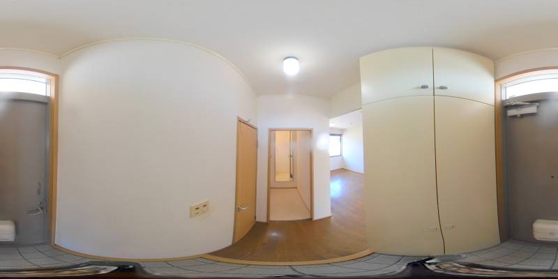 パノラマ画像玄関