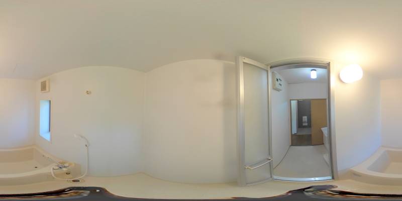 パノラマ画像バスルーム