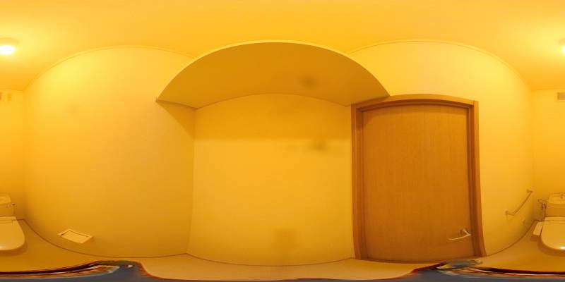 パノラマ画像トイレ