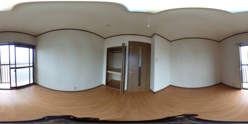 パノラマ画像洋室