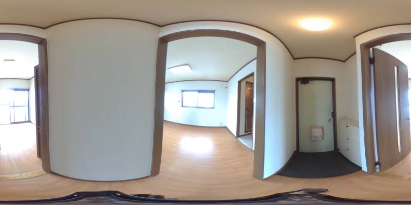 パノラマ画像玄関