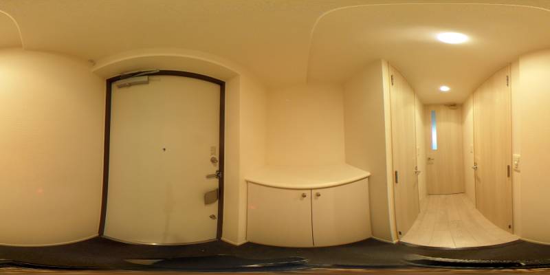 パノラマ画像玄関