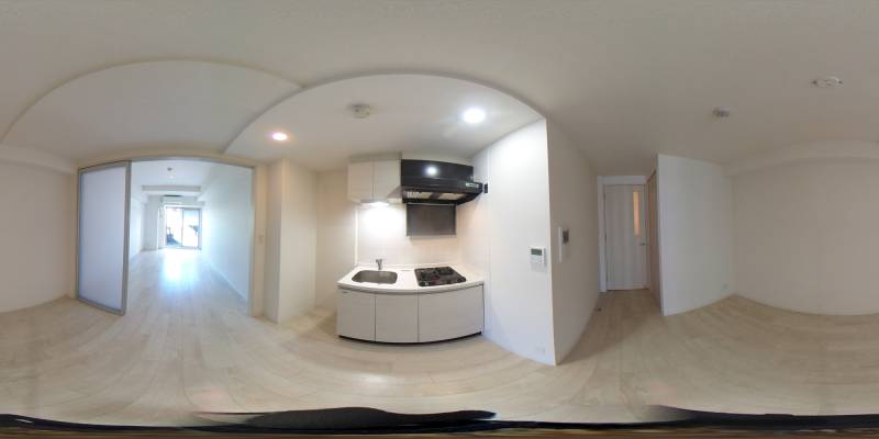 パノラマ画像キッチン