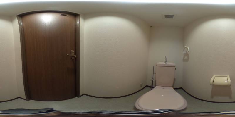 パノラマ画像トイレ