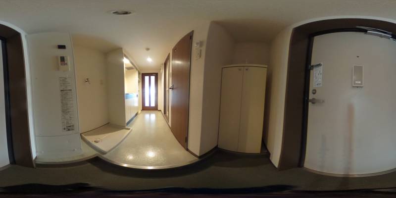 パノラマ画像玄関