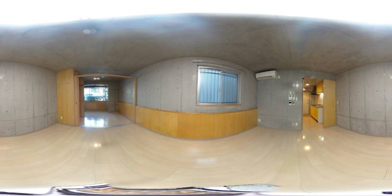 パノラマ画像リビング