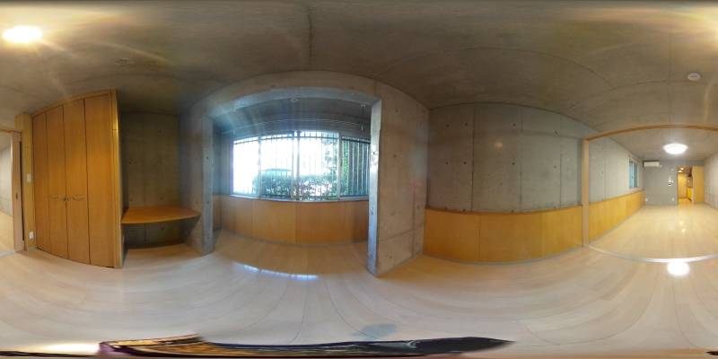 パノラマ画像洋室