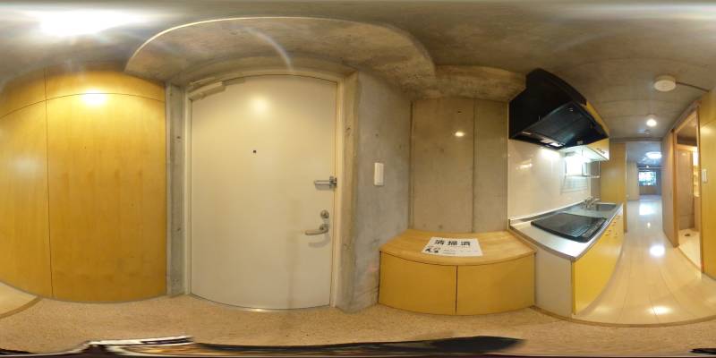 パノラマ画像玄関