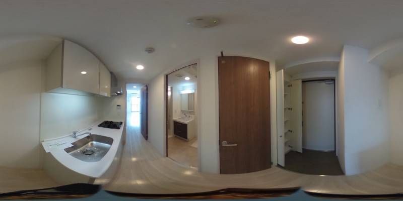 パノラマ画像玄関