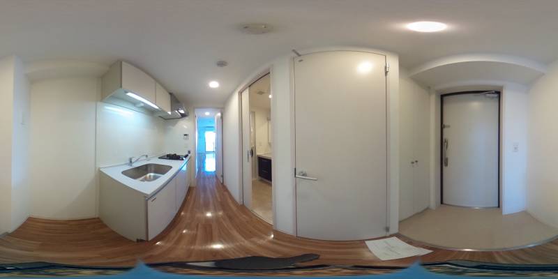 パノラマ画像玄関