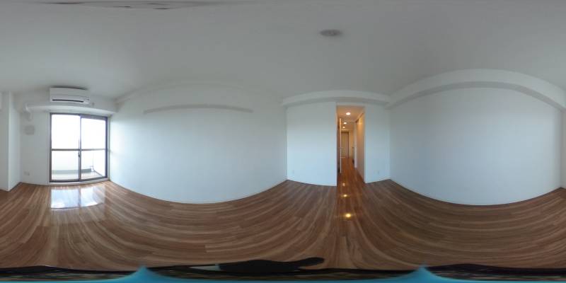 パノラマ画像洋室