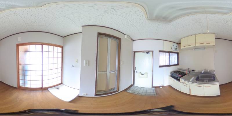 パノラマ画像玄関