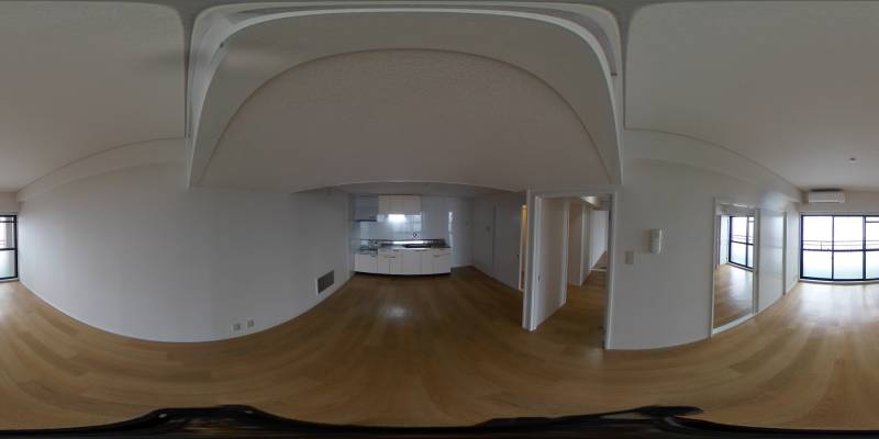 パノラマ画像リビング