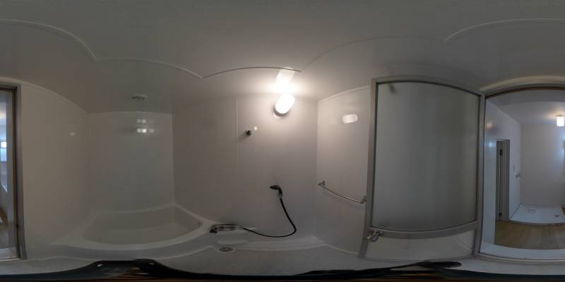 パノラマ画像バスルーム