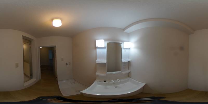 パノラマ画像洗面所