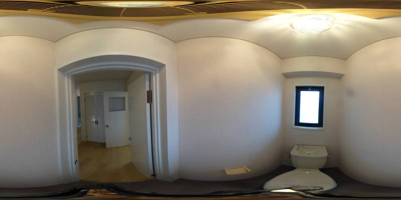 パノラマ画像トイレ