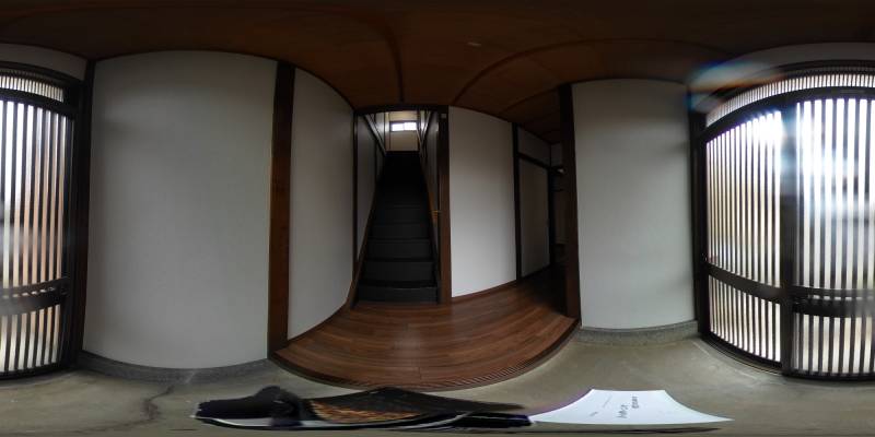 パノラマ画像玄関