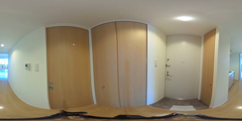 パノラマ画像玄関