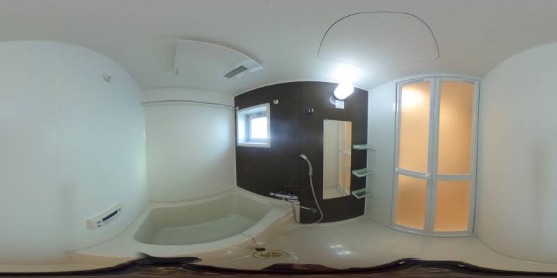 パノラマ画像バスルーム