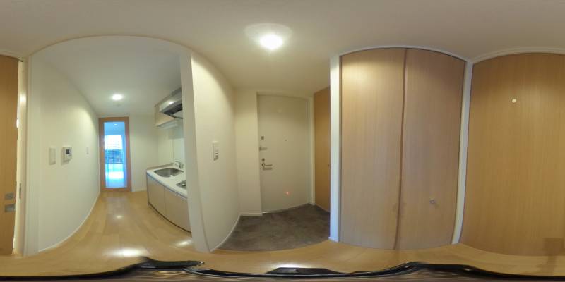 パノラマ画像玄関