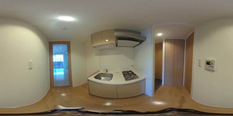 パノラマ画像キッチン