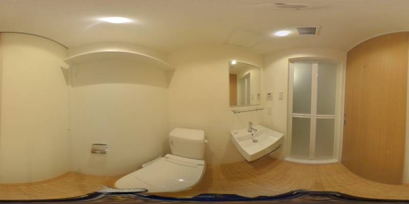 パノラマ画像トイレ