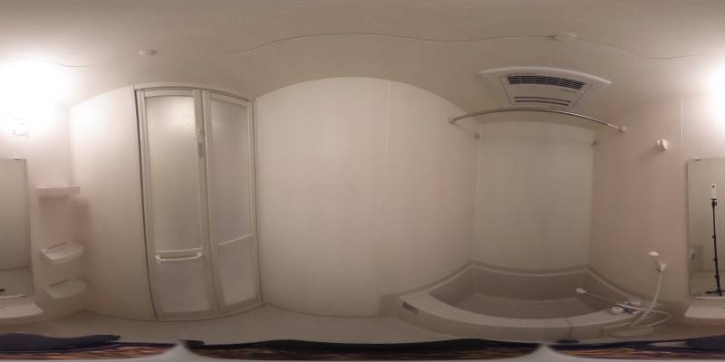 パノラマ画像バスルーム
