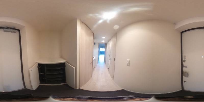 パノラマ画像玄関