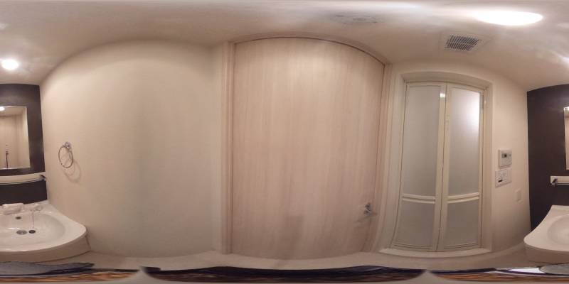 パノラマ画像洗面所