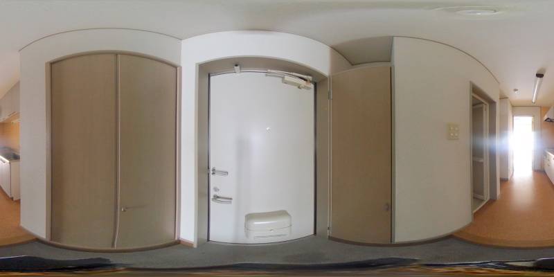 パノラマ画像玄関