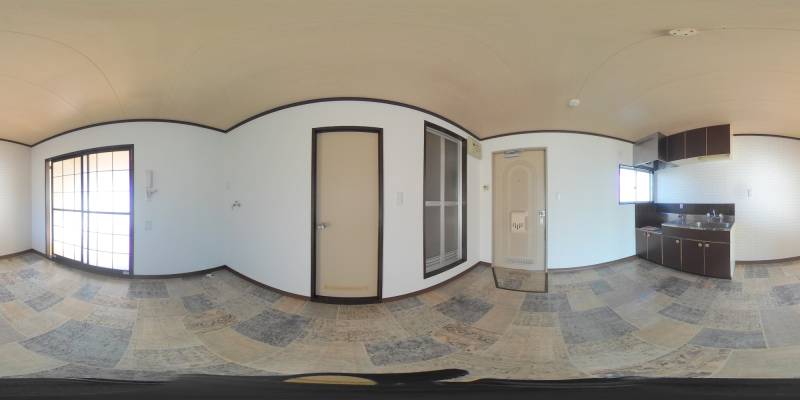 パノラマ画像リビング