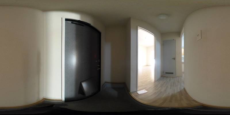 パノラマ画像玄関