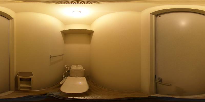 パノラマ画像トイレ