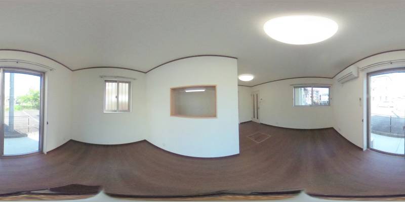 パノラマ画像リビング