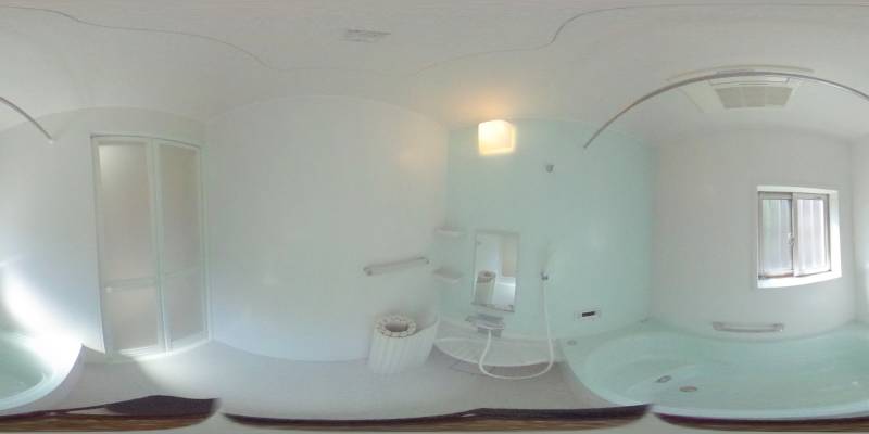 パノラマ画像バスルーム