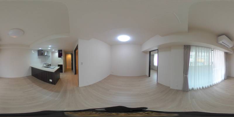 パノラマ画像洋室