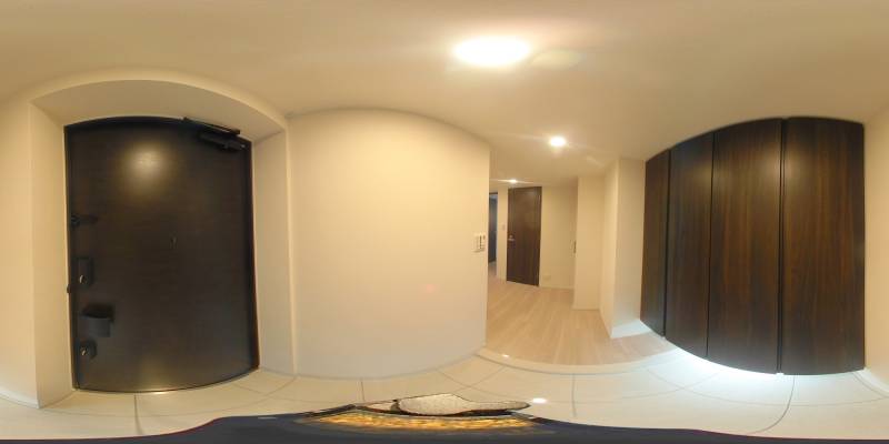 パノラマ画像玄関