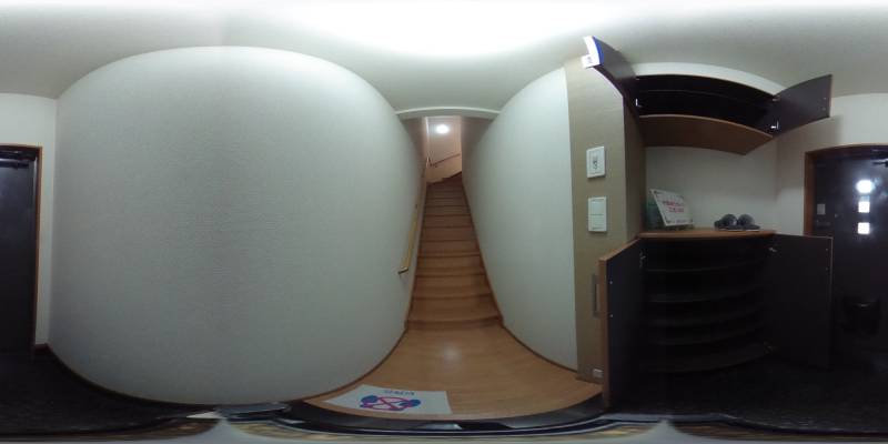 パノラマ画像玄関