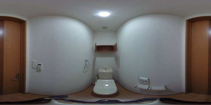 パノラマ画像トイレ