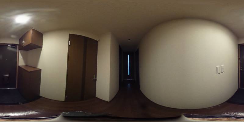 パノラマ画像玄関